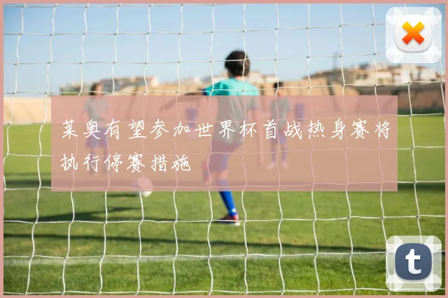 莱奥有望参加世界杯首战热身赛将执行停赛措施